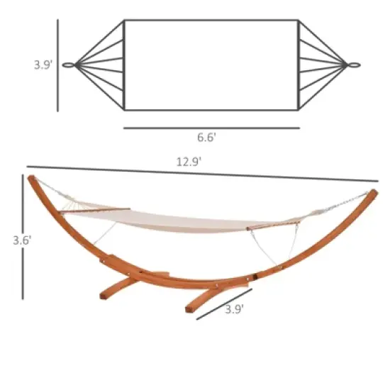 SUGIFT 1-Person Hammock with Stand Set for Outdoor and Indoor image {1}