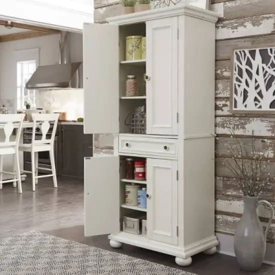 Dover Kitchen Pantry White - Home Styles image {1}