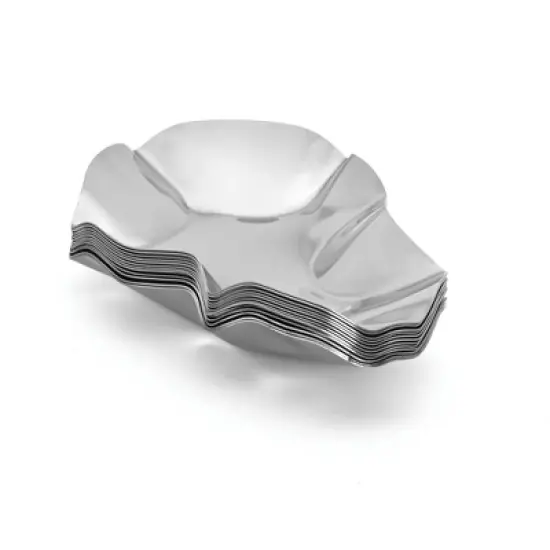 12pk Stainless Steel Oyster Shells - Outset image {2}