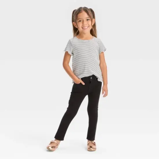 Toddler Jeggings - Cat & Jack&trade; Black image {2}
