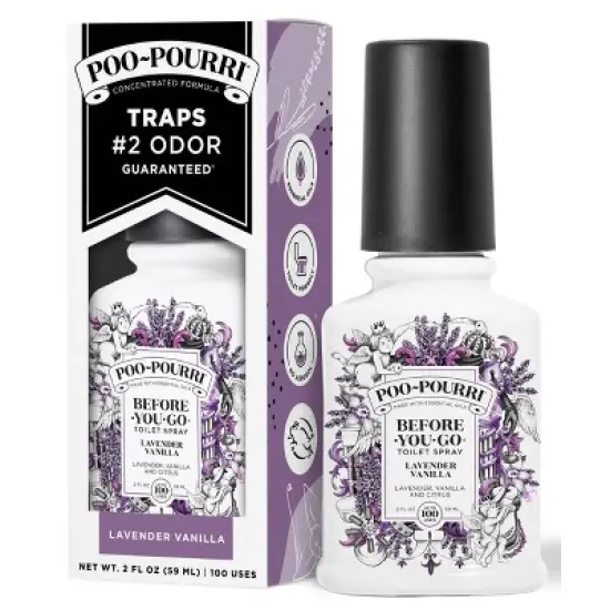 Poo-Pourri Before-You-Go  Lavender Vanilla and Citrus Toilet Spray image {14}