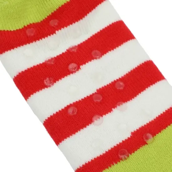 The Grinch Grinch Face Women's Quarter Crew Sock image {4}