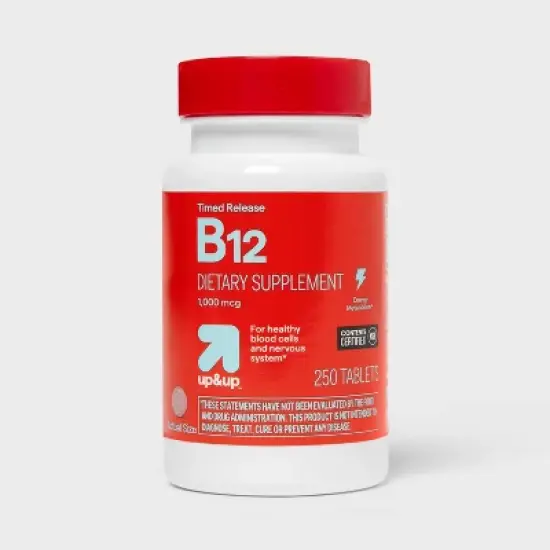 Vitamin B12 Dietary Supplement Timed Release Tablets - 250ct - up&up&trade; image {4}