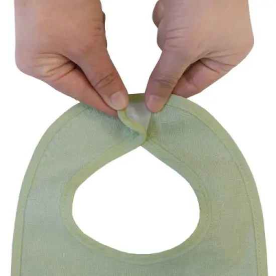 Neat Solutions Water-Resistant Lined Infant Bib Set - Neutral Soft - 10pk image {4}