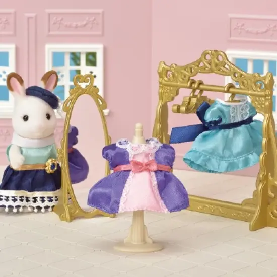 Calico Critters Town Series Boutique Fashion Set, Dollhouse Playset with Fashion Accessories image {1}