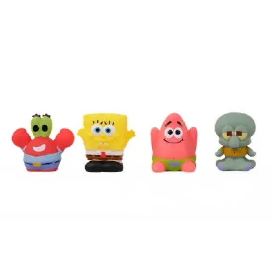 Legend Toys SpongeBob SquarePants Water Squirter Toys 4-Pack &ndash; Bath & Pool Fun Set- Officially Licensed image {1}