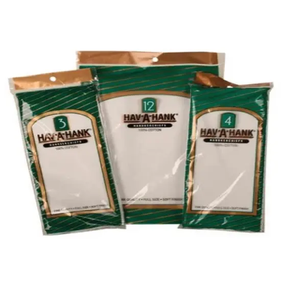 Men's White Cotton Soft Finish Handkerchiefs image {1}