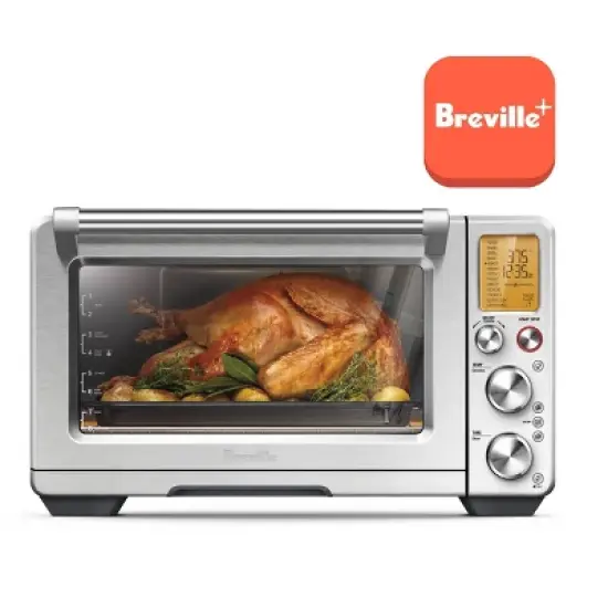 Breville Smart Oven Air Fryer Pro Stainless Steel BOV900BSSUSC: Convection Toaster Oven, 1800W, Automatic Shut-Off image {1}
