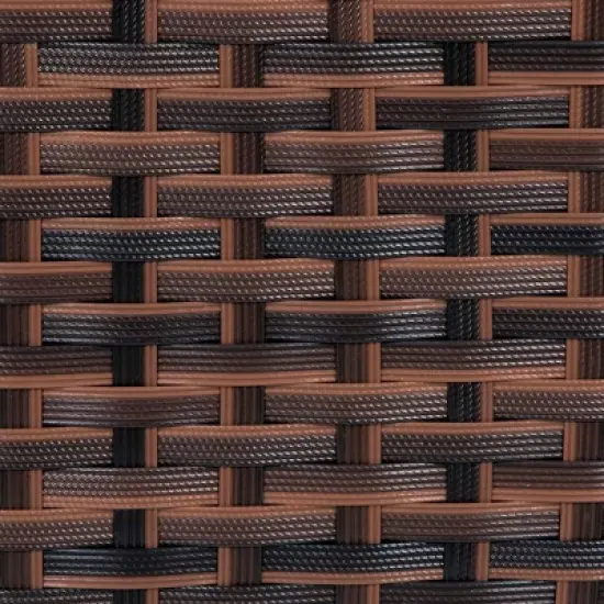 WestinTrends 4 Piece Outdoor Wicker Rattan Conversation Sofa set with Coffee table image {5}