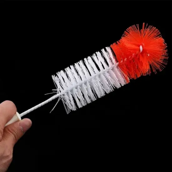 Unique Bargains Household Outdoor Milk Bottle Glass Cup Cleaning Brush 1 Pc image {3}