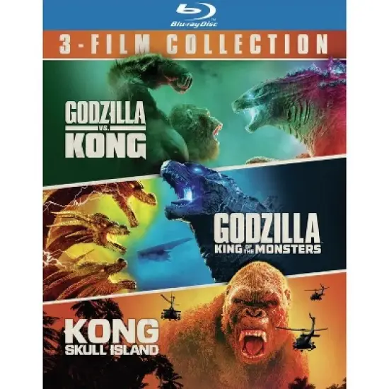 Godzilla vs. Kong/Godzilla: King of the Monsters/Kong: Skull Island: 3 Film Bundle (Blu-ray) image {3}