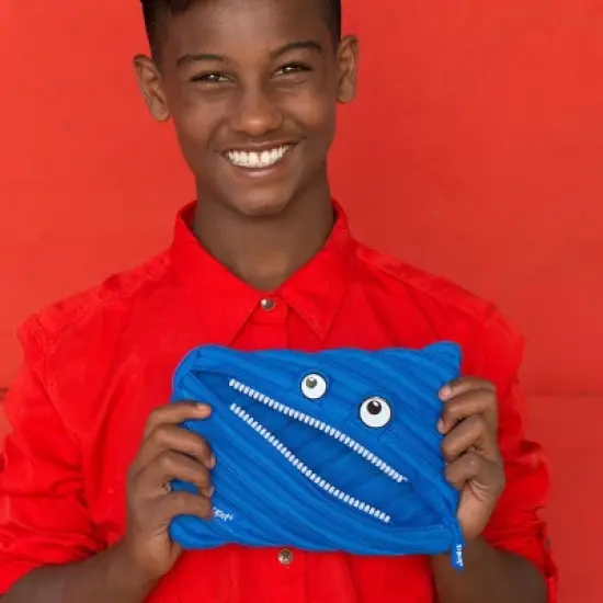 ZIPIT Monster Large Pencil Case, Pencil Pouch for Kids image {4}