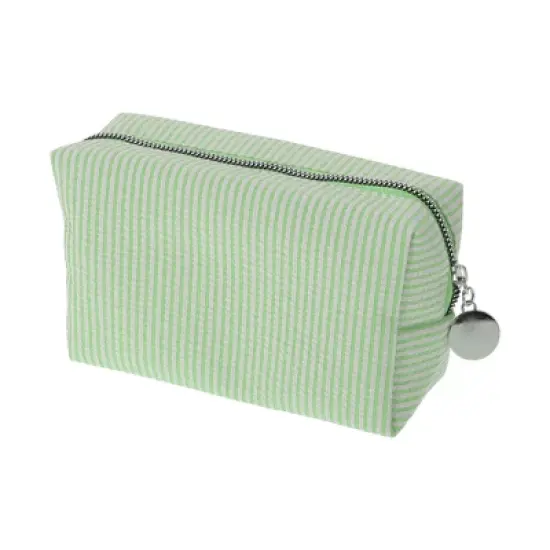 Unique Bargains Striped Pattern Makeup Bag for Travel 1 Pc image {9}