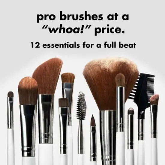 e.l.f. Professional Brush Kit - 12ct image {1}