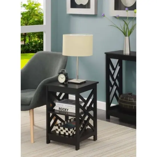 Titan End Table with Shelves - Breighton Home image {1}