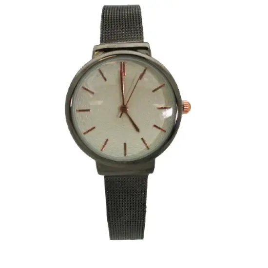 Olivia pratt small face with mesh band watch image {5}
