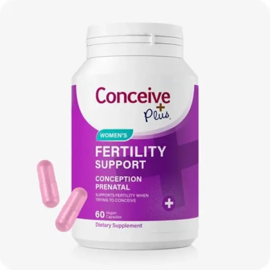 Conceive Plus Fertility Supplements for Women - Prepare For Pregnancy Conception Vitamins + Folic Acid, Biotin- 60ct image {9}