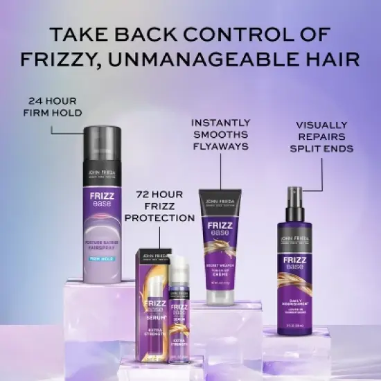 John Frieda Frizz Ease Secret Weapon Touch-Up Cr&egrave;me, Anti Frizz Styling, Calm Frizzy Hair Avocado Oil - 4oz image {6}