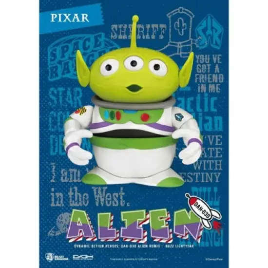 Disney TOY STORY Alien Remix Buzz Lightyear (Dynamic 8ction Hero) image {2}