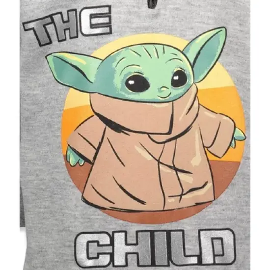 Star Wars The Child Fleece Half Zip Hoodie Toddler image {2}
