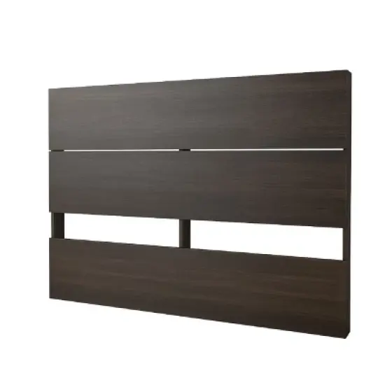 3pc Full Cadence Bedroom Set White/Black - Nexera image {2}