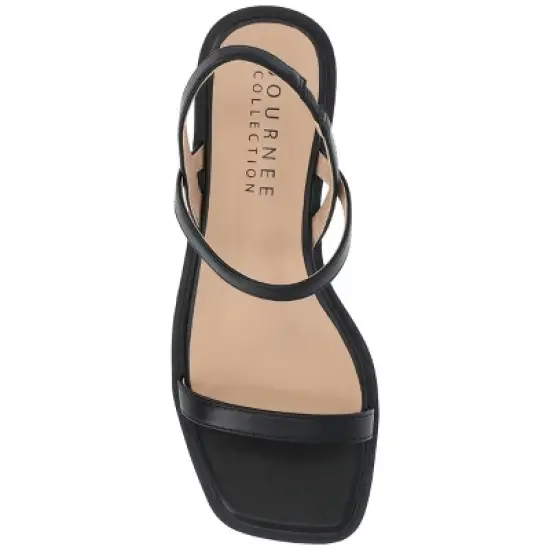 Journee Collection Womens Nylah Slim Platform Sling Back Sandals image {3}