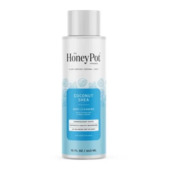 The Honey Pot Company, Coconut Shea Hydrating Body Cleanser - 15 fl oz image {10}