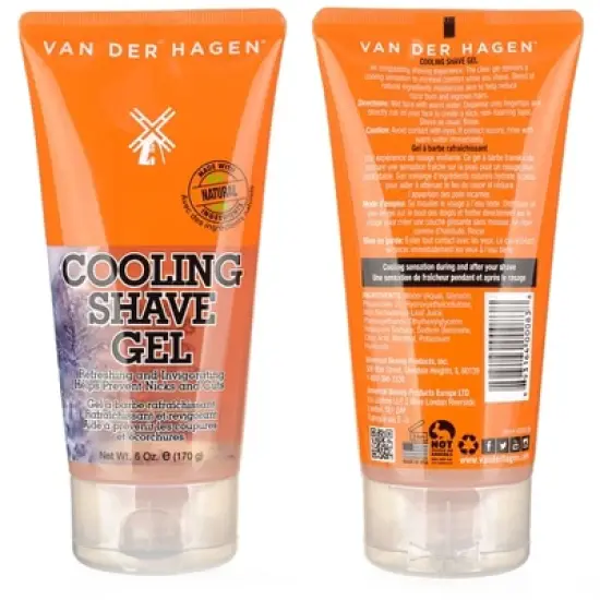 Van der Hagen Cooling Shave Gel - 6oz image {1}