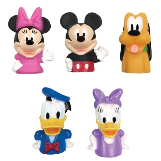 Disney Mickey Mouse and Friends Bath Finger Puppets 5pk image {10}