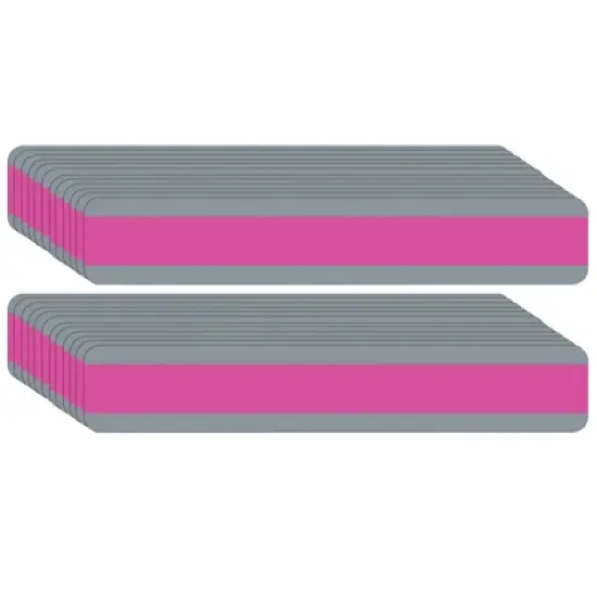 Ashley Productions Double Wide Sentence Strip Reading Guide, Assorted Colors, Pack of 24 image {2}
