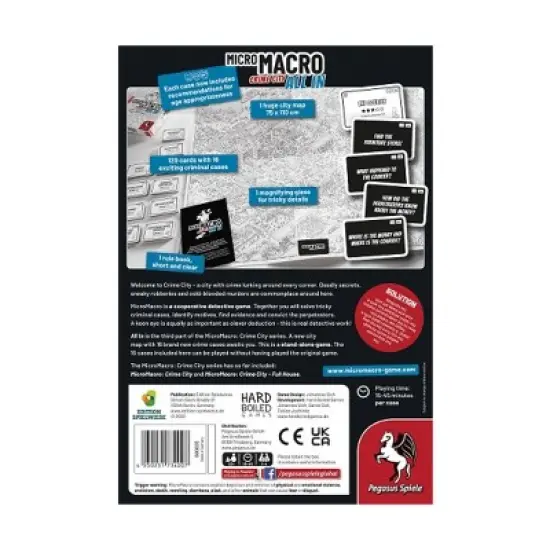 MicroMacro - Crime City, All In Board Game image {1}