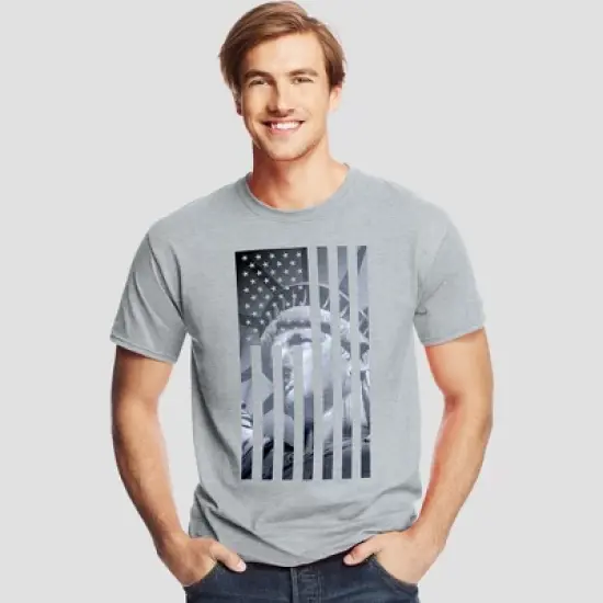 Hanes Men's Short Sleeve Graphic T-Shirt - American Collection image {4}