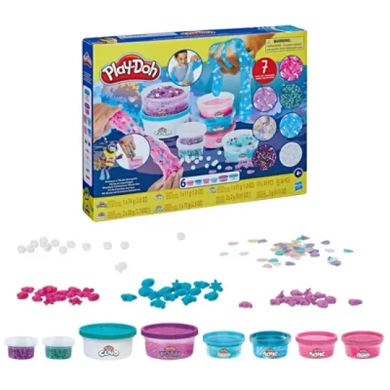 Play-Doh Shimmer 'N Shells Mixing Kit image {2}