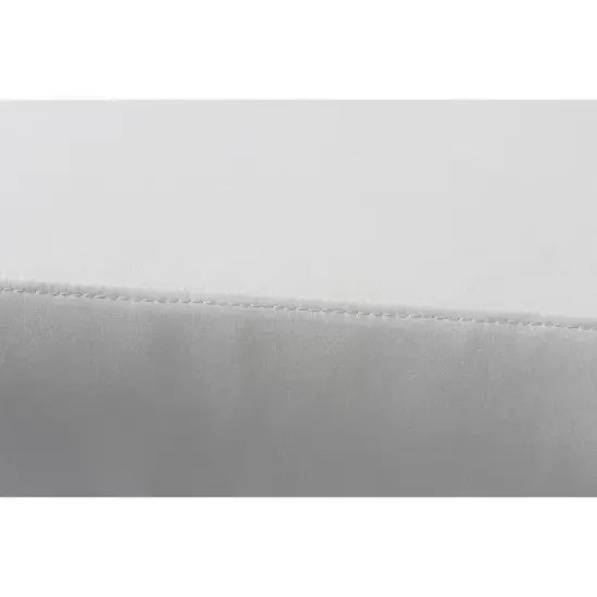 Amanda Faux Leather Bench White - Armen Living image {3}