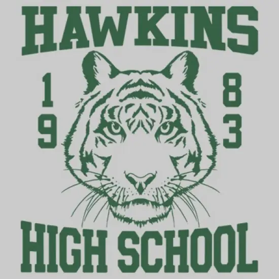 Men's Stranger Things Hawkins High School Tiger 1983 Sweatshirt image {1}