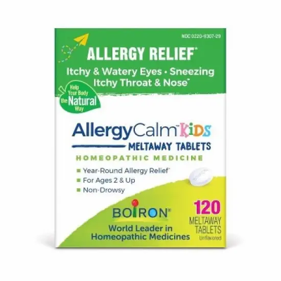 AllergyCalm Kids Tablets by Boiron  -  120 Tablet image {1}