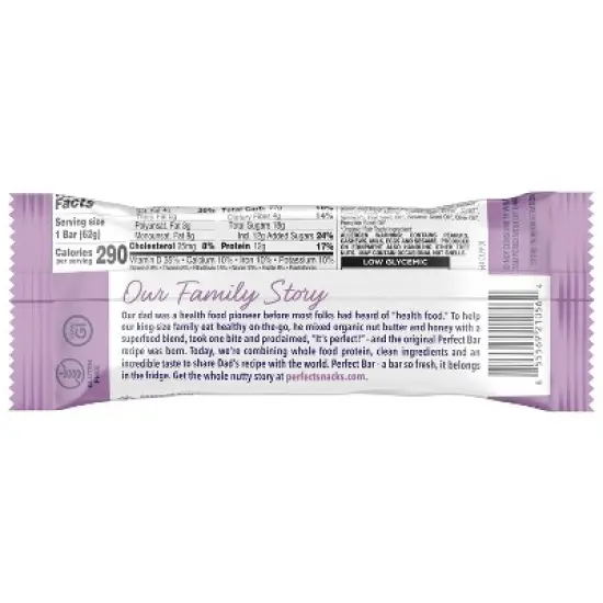 Perfect Bar Chocolate Brownie Refrigerated Protein Bars - 2.18oz image {11}