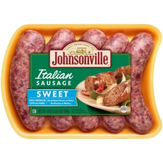 Johnsonville Sweet Italian Sausage Links - 19oz/5ct image {4}