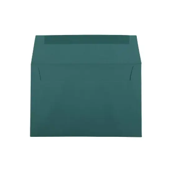 JAM Paper A9 Invitation Envelopes 5.75 x 8.75 Teal 25/Pack (157463) image {1}