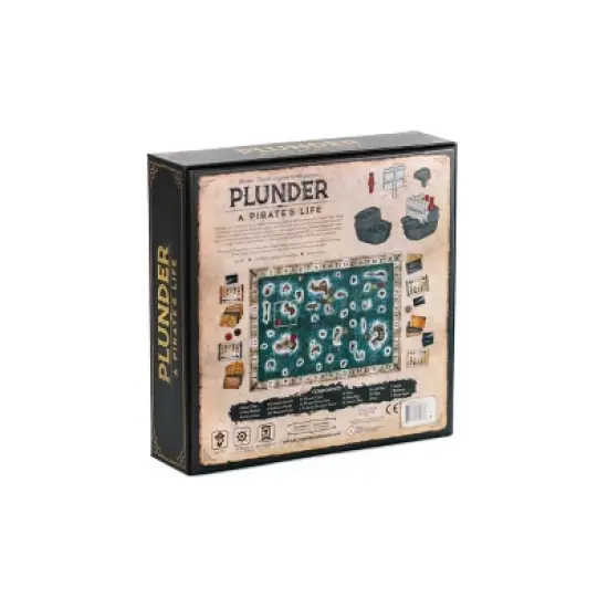 Plunder: A Pirate's Life Board Game by Lost Boy Entertainment: Strategy for Creative Thinking, 1-2 Hours, 3+ Players image {6}