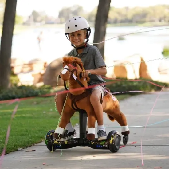 Power Pony Riding Toy - Champ Zume V2: Steel Ride-On Animal, Ages 4+, 200lb Capacity image {6}