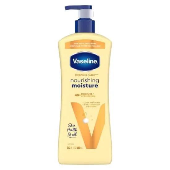 Vaseline Intensive Care Moisturizing Body Lotion with Oat Extract Nourishing Moisture image {9}