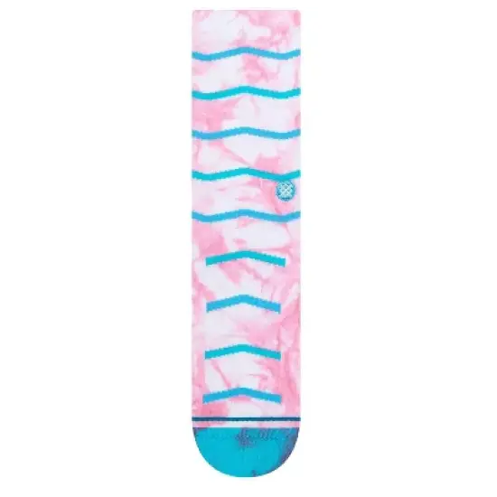 STANCE x WADE Men's Tie-Dye Chevron Crew Casual Socks - L image {5}