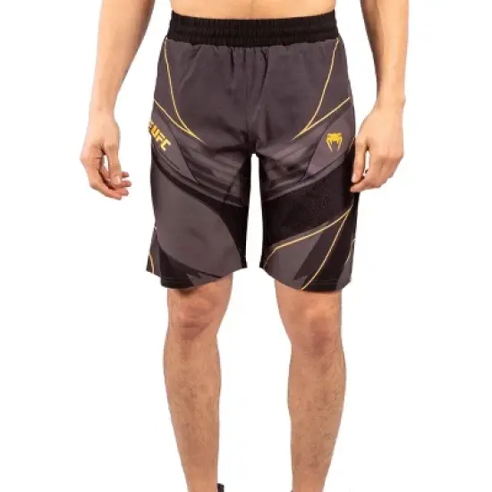 Venum UFC Replica Champion Training Shorts - Black/Gold image {1}