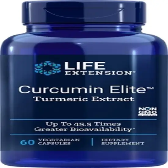 Curcumin Elite Turmeric Extract by Life Extension  -  60 VegCap image {2}
