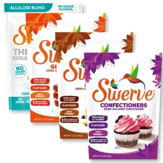 Swerve Sugar Replacement Baker's Sampler - 12oz/4pk image {8}