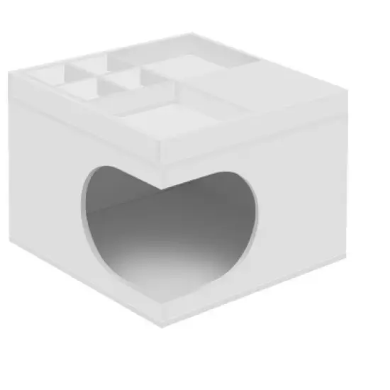 Gulches 36" x 30" Elevated Cooling Dog Cot - Summer Pet Bed with Mesh Ventilation, Perfect for Comfort & Breathability in Red image {8}