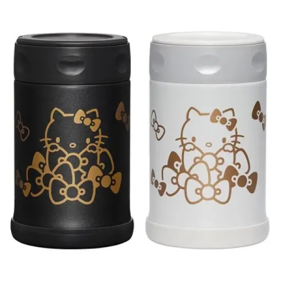 Zojirushi Stainless Steel Hello Kitty Food Jar - White image {13}