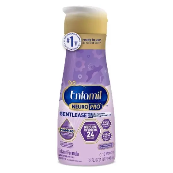 Enfamil Gentlease Ready To Feed Infant Formula Bottle - 32 fl oz image {5}