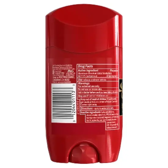 Old Spice Red Collection Swagger Invisible Solid Antiperspirant & Deodorant for Men - 2.6oz image {8}